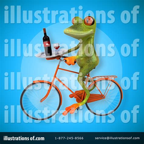 Green Frog Clipart #1406397 - Illustration by Julos