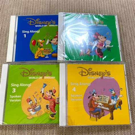 Disney Disney World Of English Sing Along 1〜4の通販 By Hanaママs Shop