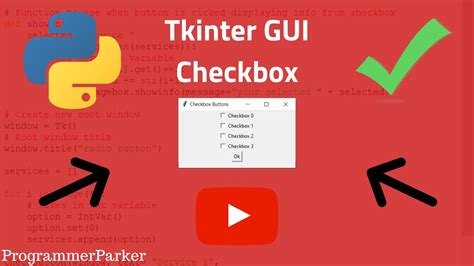 Video Checkboxes With Tkinter Python Tkinter Gui My Xxx Hot Girl