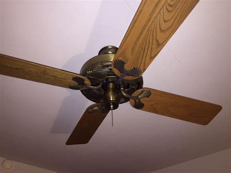 8.7 h 12 w.read more details. Vintage Hunter Original 52" Olde Tyme ceiling fan/The ...