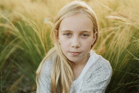 A Simple Portrait Of A Young Girl By Stocksy Contributor Sidney Scheinberg Stocksy