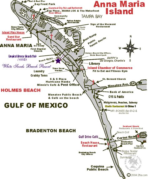 Anna Maria Island Florida Restaurant Map Anna Maria Island Fl Artofit