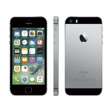 Restored Apple Iphone Se 32gb Space Gray Locked Atandt Refurbished
