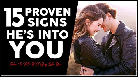 How To Tell If A Guy Likes You 15 Proven Signs He Is Into You Youtube