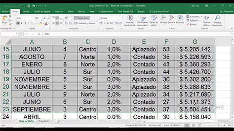 Tablas Dinámicas Parte 2 Taller 5 Curso De Microsoft Excel 2016 Youtube