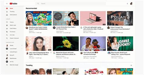 Youtube Launches Redesigned Homepage Digital Tv Europe