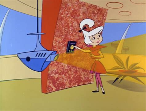 Projection Chic Jane Jetson Tries On Clothes In The Future History