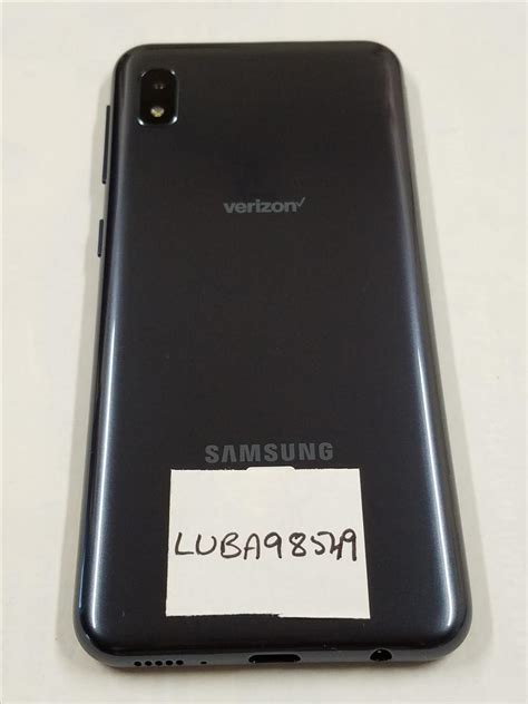 Samsung Galaxy A10e Verizon Black 32gb 2gb Sm A102u Luba98549