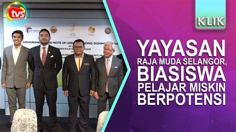 Mipa, kedokteran, kehutanan, pertanian, teknik serta sekolah vokasi. Yayasan Raja Muda Selangor, biasiswa pelajar miskin ...