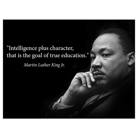 Martin Luther King Jr Poster Famous Inspirational Quote Banner For