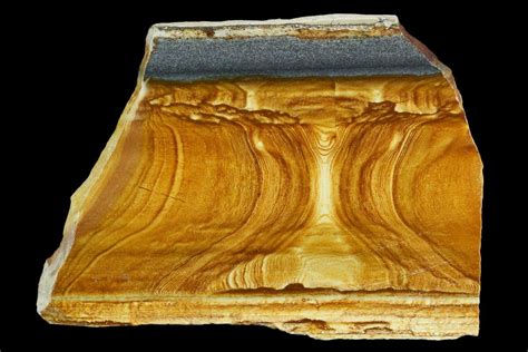 47 Polished Golden Picture Jasper Slab Nevada For Sale 129725