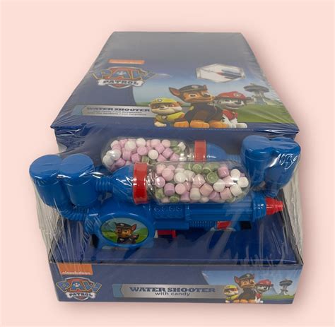 Paw Patrol Water Blaster Candy 12 X 20g Morrisandson Stockport