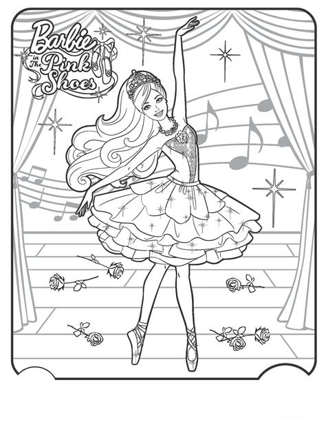 Beautiful Ballerina Coloring Pages | 101 Coloring