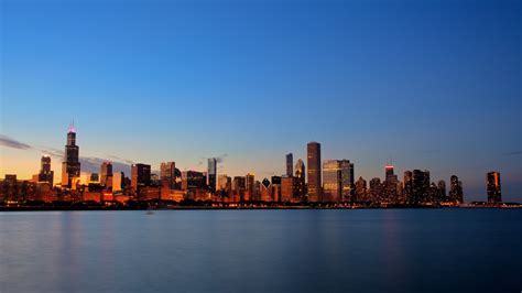 10 Most Popular Chicago Skyline Wallpaper 1920x1080 Full Hd 1080p For