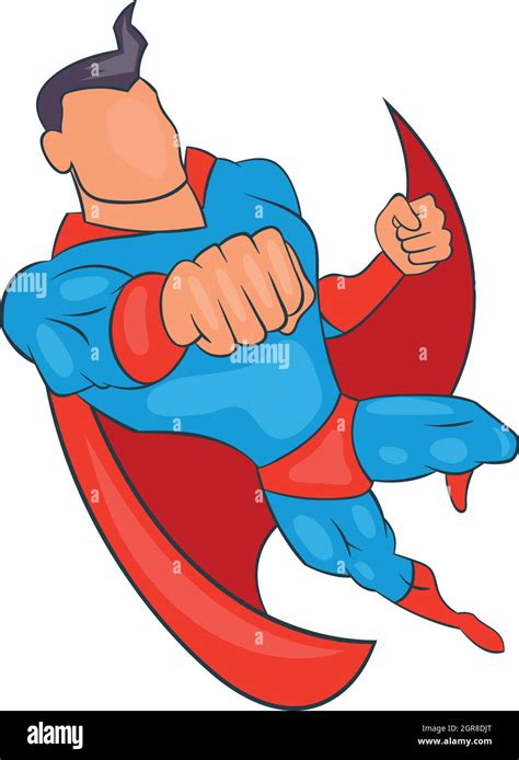 Superhero Flying Vector