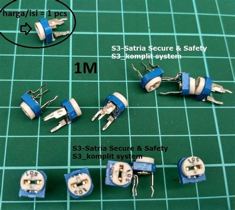 Jual Vr 1m Trimpot Biru Tuning Variable Resistor Trimmer Potensimeter