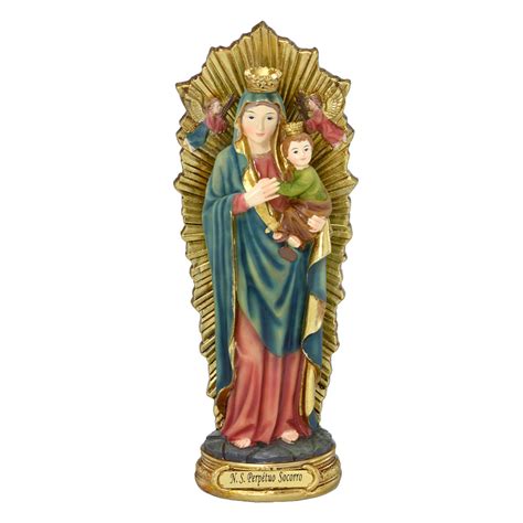 Nossa senhora do perpétuo socorro foi colocada na igreja de santo afonso, em roma. Imagem Nossa Senhora do Perpetuo Socorro 20cm Florence ...