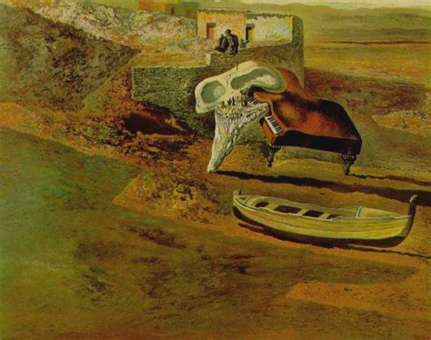 Atmospheric Skull Sodomizing A Grand Piano 1934 Salvador Dali