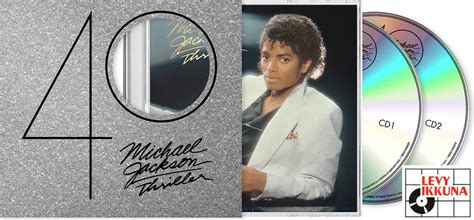 Michael Jackson Thriller 2CD 40th Anniversary POP ROCK Levyikkuna