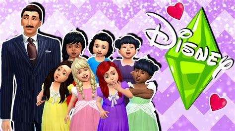 The Sims 4 Disney 7 Toddler Challenge Episode 1 Meet The