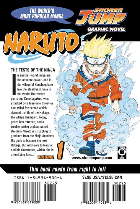 Naruto Vol 1 Book By Masashi Kishimoto Official Publisher Page