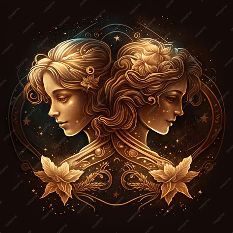 Premium Photo | Astrological zodiac signs of Gemini, Gemini horoscope