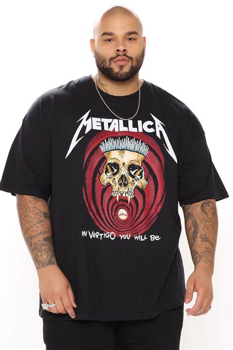Mens Metallica Short Sleeve Tee Shirt In Blackcombo Size Small By