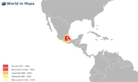 Aztec Empire World In Maps