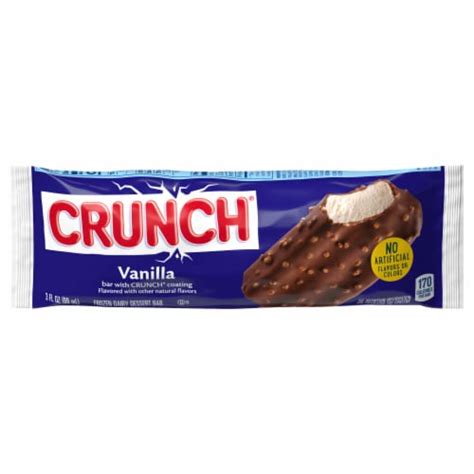 Nestle Crunch Coated Vanilla Ice Cream Bar 1 Ct Kroger