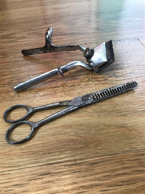 Vintage Hair Clippers And Scissors Etsy