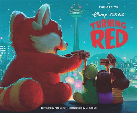 “the Art Of Turning Red” Book About Disney And Pixar Animated Film