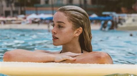 Gymnast Olivia Dunne Hits The Pool In Her Tiny Black Bikini Hot Sex Picture