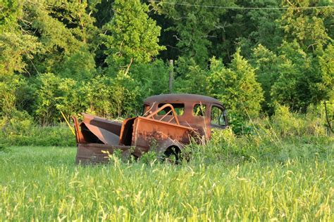 Rusty 1955 Dodge Truck In Field Free Stock Photo Public Domain Pictures