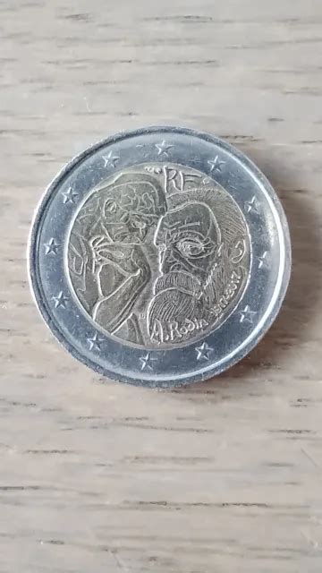 PiÈce De 2 Euros Auguste Rodin Le Penseur 2017 302 Picclick