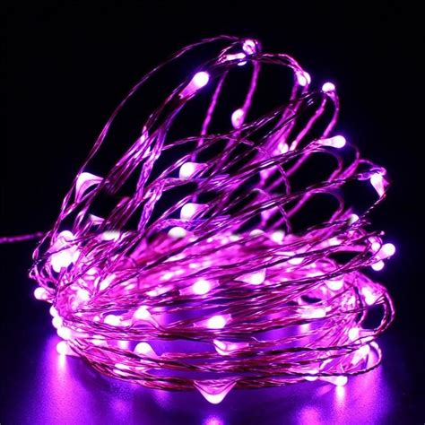 6ft Led Light Lamp Fairy Strings Decoration Purple Efavormart