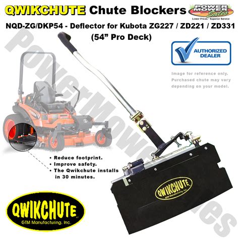 Qwikchute Nqd Zgdkp54 Power Mower Sales