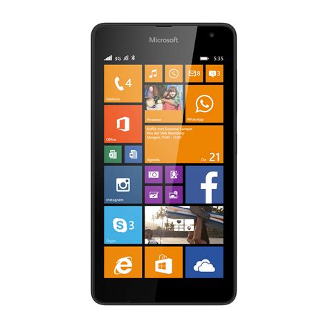 Microsoft Lumia 535 Zwart T Mobile Prepaid Kopen Prijzen Tweakers