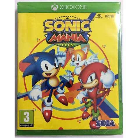 Sonic Mania Plus Xbox One Disc Polizgf