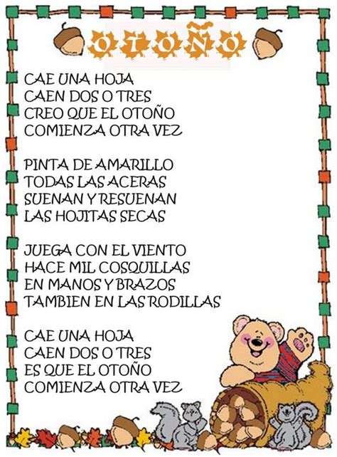 Imágenes Con Poemas Cortos Para Niños Poesias Infantiles