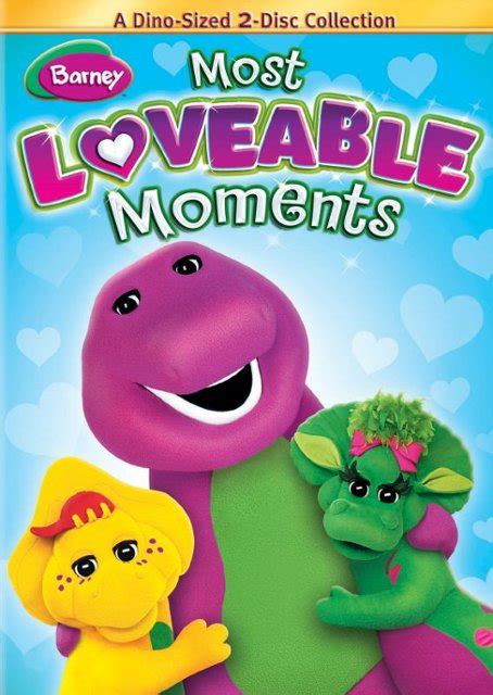 Barney Most Loveable Moments Dino Sized Dvd Best Buy