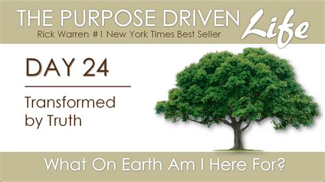 Purpose Driven Life Day 24 Youtube