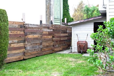 How I Built A Rustic Reclaimed Wood Garden Fence Rustic Fence Garden