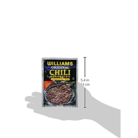 Williams Chili Seasoning Mix 1 Ounce Packets Pack Of 24