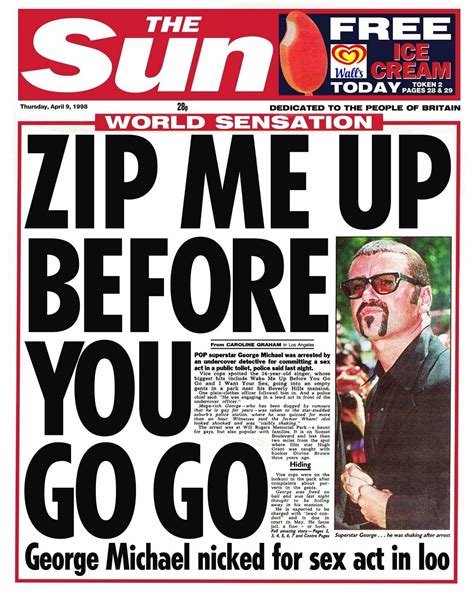 @tomorrrowspress #newspaper #frontpages on your news feed. tabloid newspaper - Google Search | George michael, Funny headlines, George