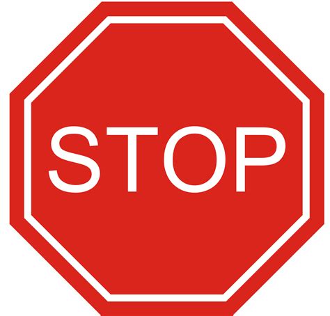 Stop Sign Clip Art Symbol Clipart Panda Free Clipart Stop Sign Clip