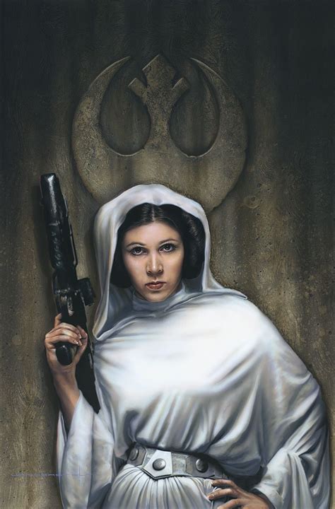 Princess Leia By Jerry Vanderstelt Of Vanderstelt Studio Star Wars