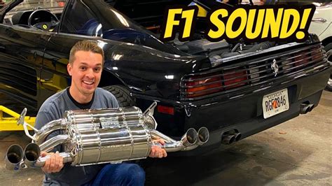 Maybe you would like to learn more about one of these? The Cheapest Ferrari 348 Gets the Most Expensive Exhaust: CAPRISTO F1 SO... in 2020 | Ferrari ...