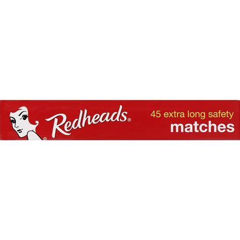Redheads Matches Extra Long 45pk Woolworths