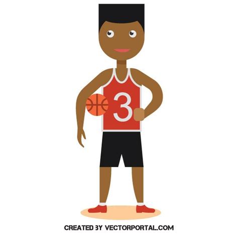 Basketball Player Cartoon Art Royalty Free Stock Svg Vector And Clip Art