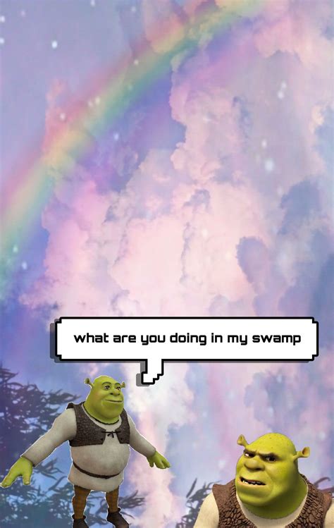23 Shrek Meme Wallpapers Wallpapersafari